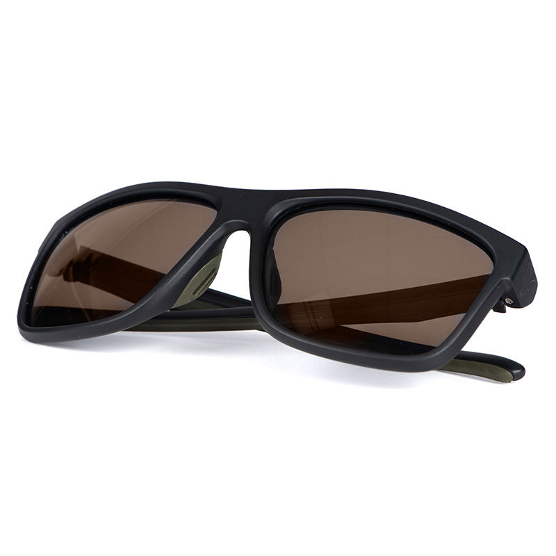 Fox Collection Green Black Shades Brown Lens
